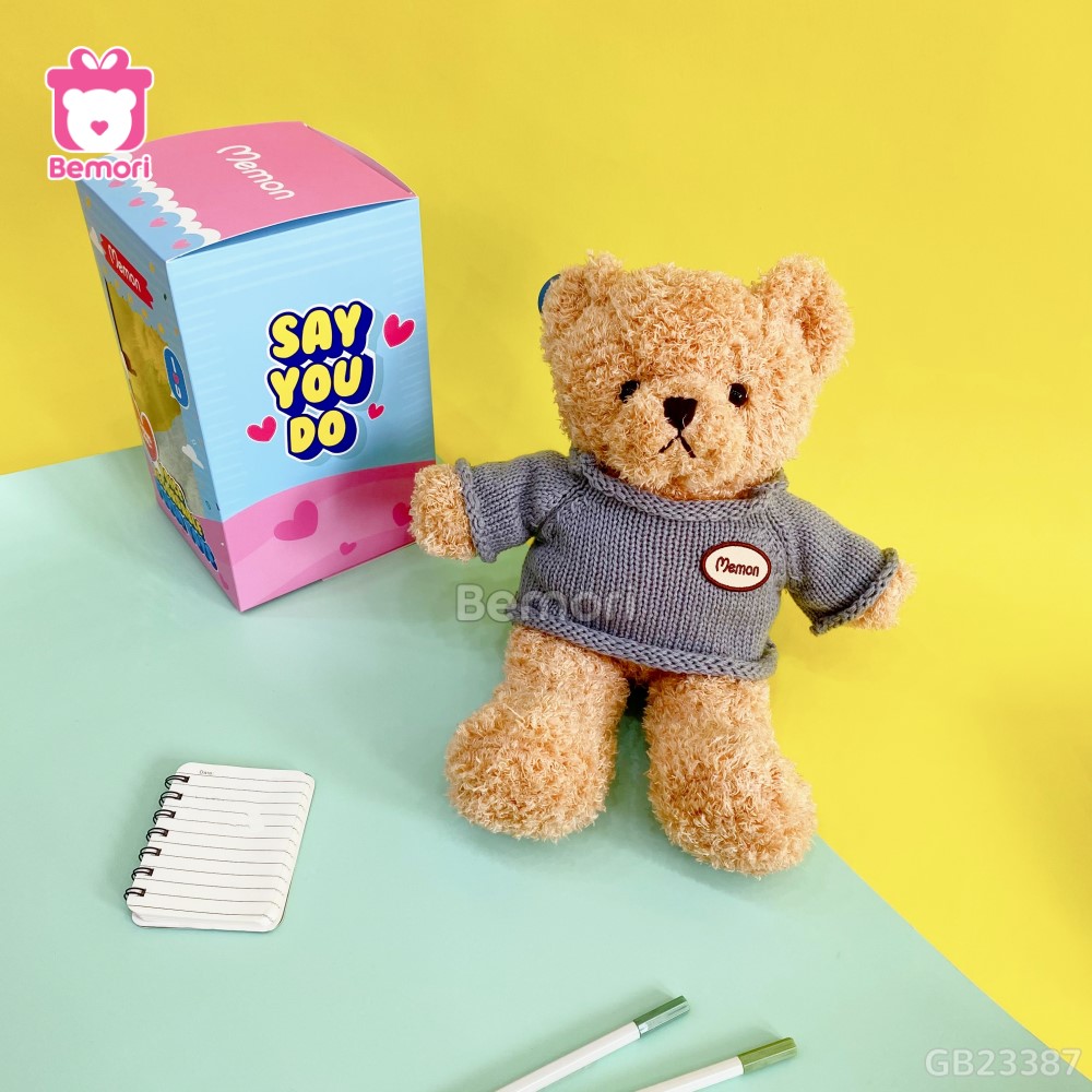 Gấu Bông Teddy Ghi Âm giúp bạn không còn cô đơn