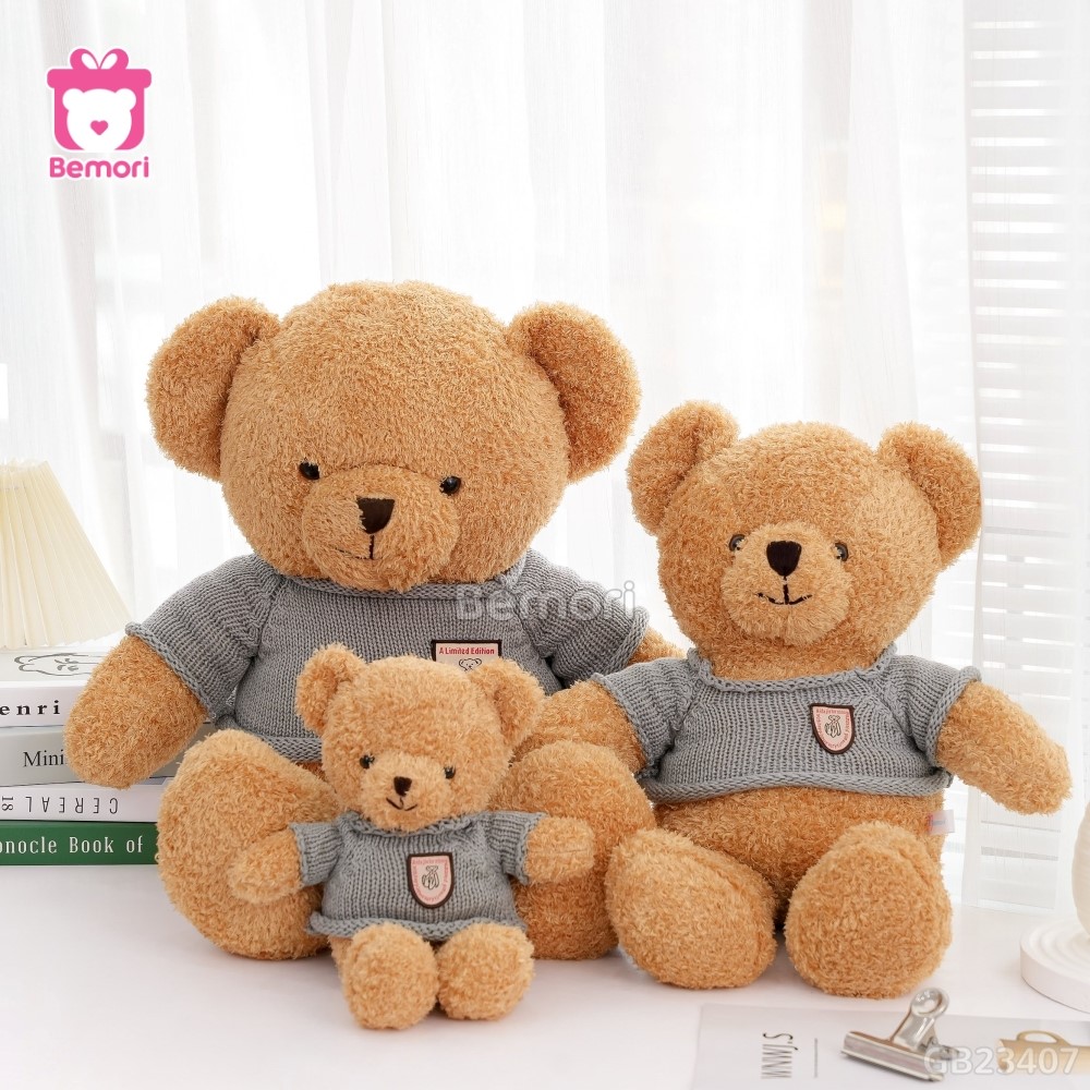 Gấu Bông Teddy Head Tales Nhỏ – Vàng