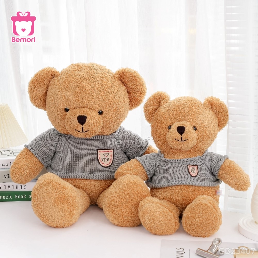 Gấu Bông Teddy Head Tales Nhỏ – Vàng