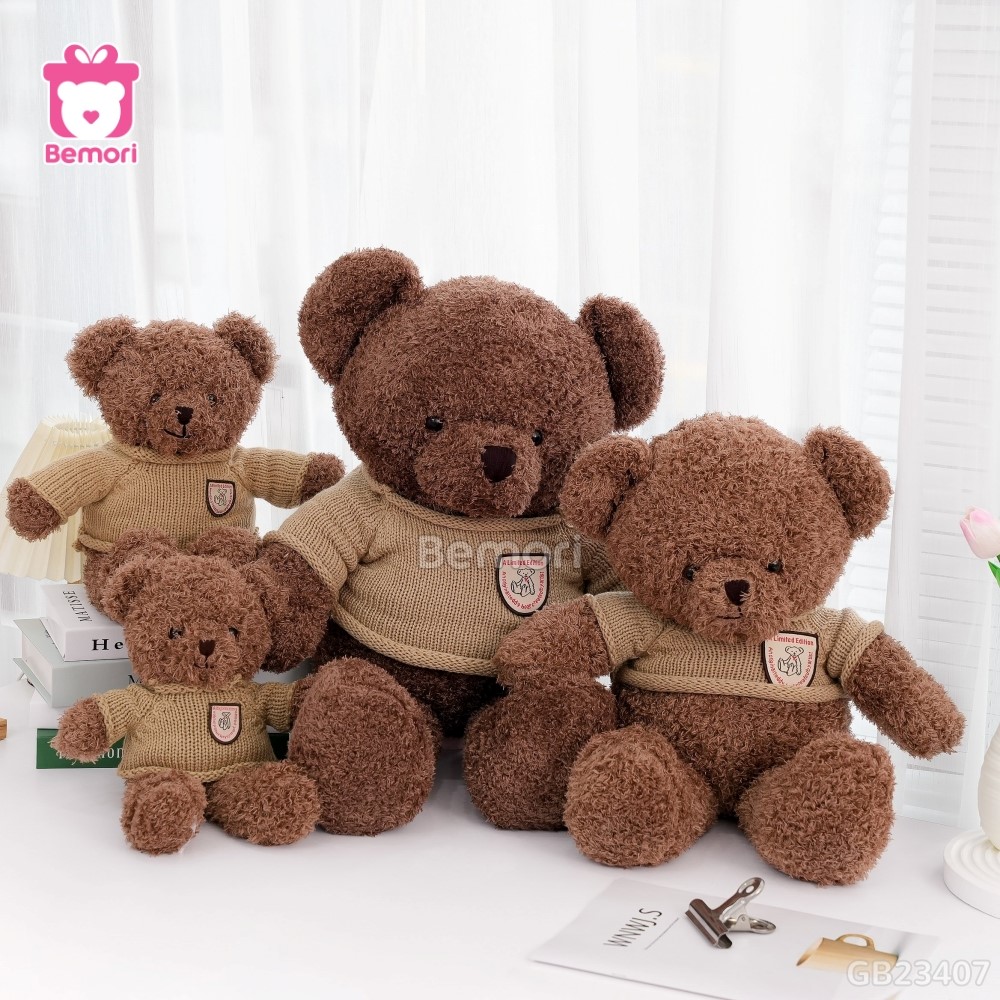 Gấu Bông Teddy Head Tales Nhỏ đa dạng kích thước