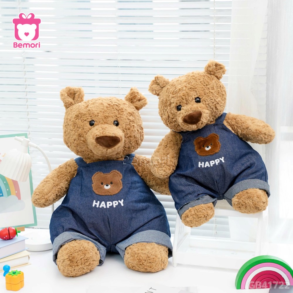 Gấu Bông Teddy Quần Yếm Jeans đã được bán tại Bemori