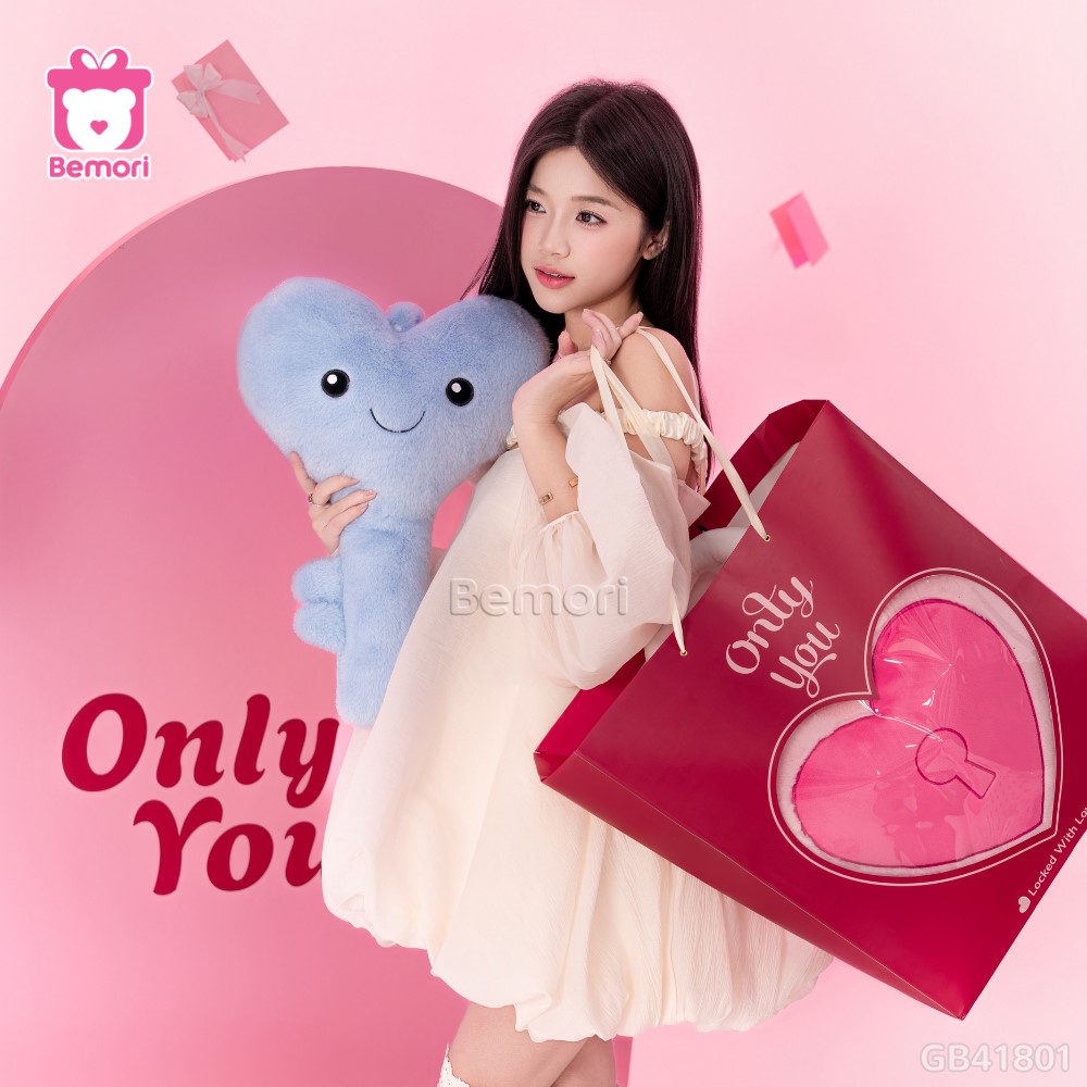 Gấu Bông Ổ Khóa Chìa Khóa Love Lock