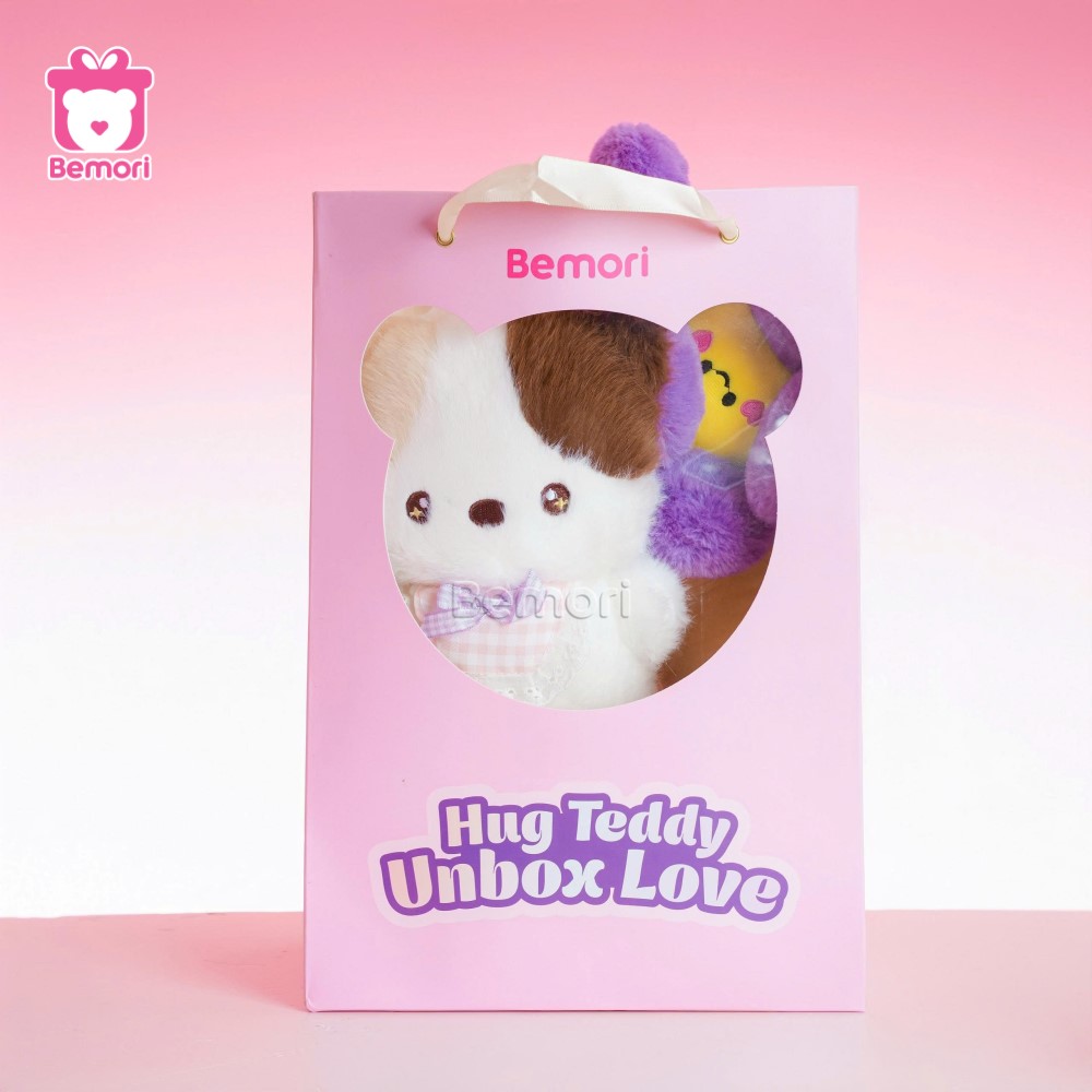 Combo Gấu Hoa Tặng Nàng