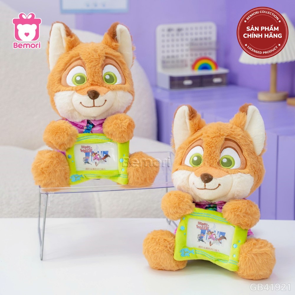 Gấu Bông Zootopia Ngồi Cầm Bảng