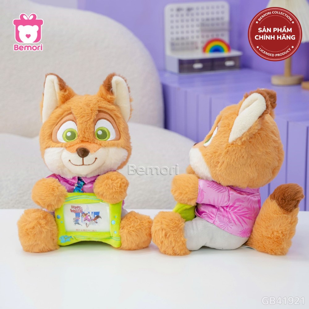 Gấu Bông Zootopia Ngồi Cầm Bảng