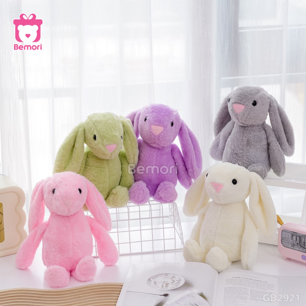 ĐG 30cm Thỏ Bunny Tai Dài đa dạng màu sắc tươi tắn