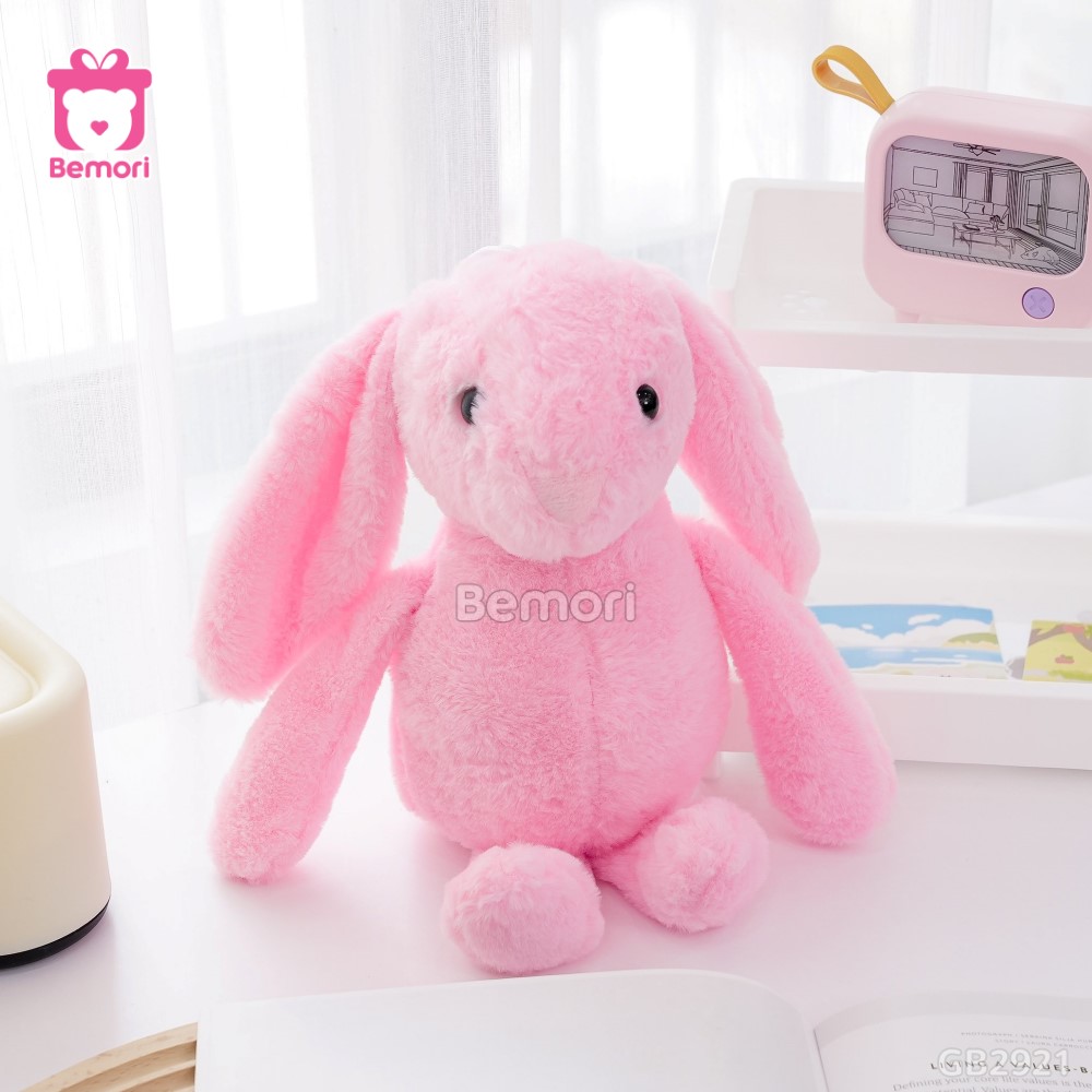 ĐG 30cm Thỏ Bunny Tai Dài – Hồng