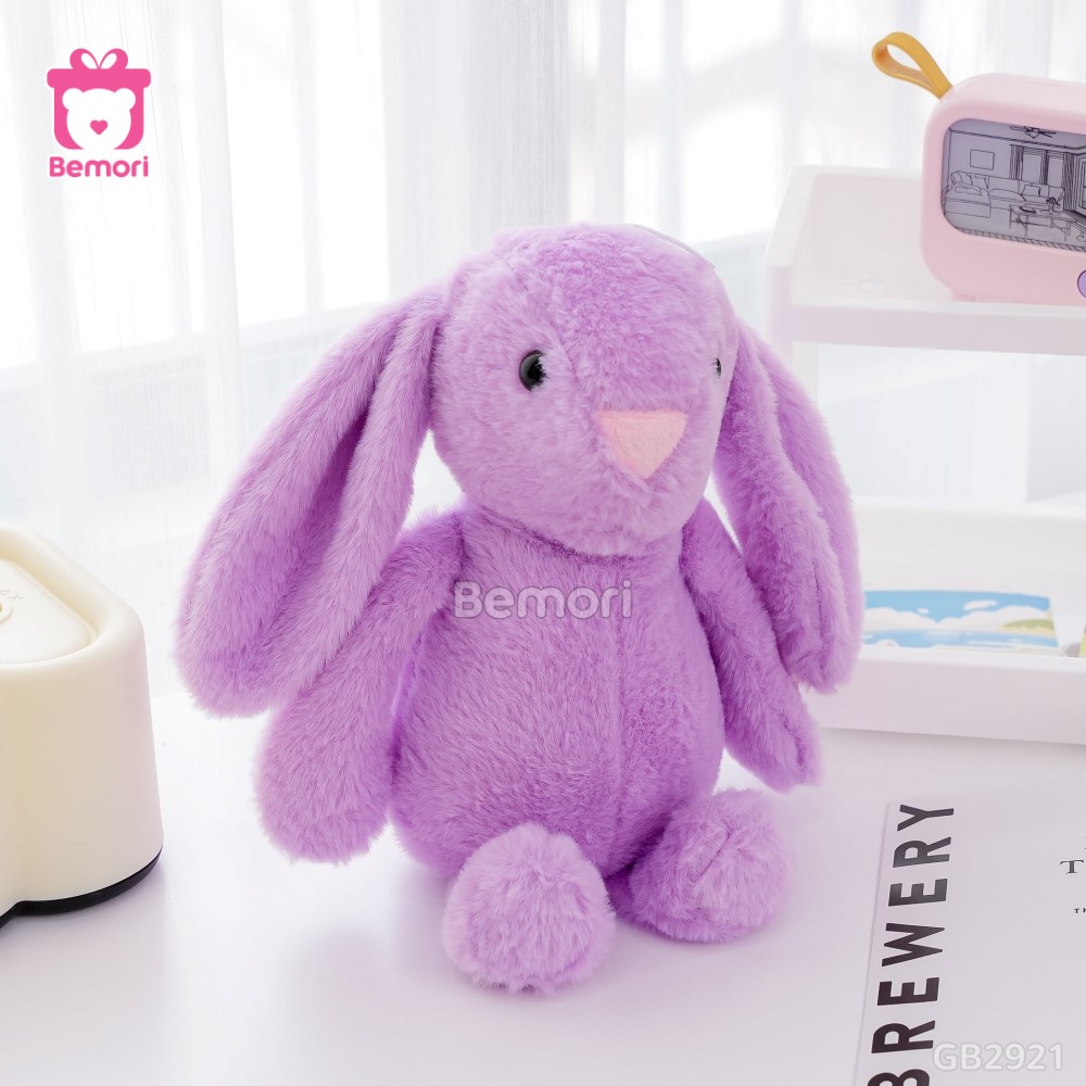 ĐG 30cm Thỏ Bunny Tai Dài – Tím