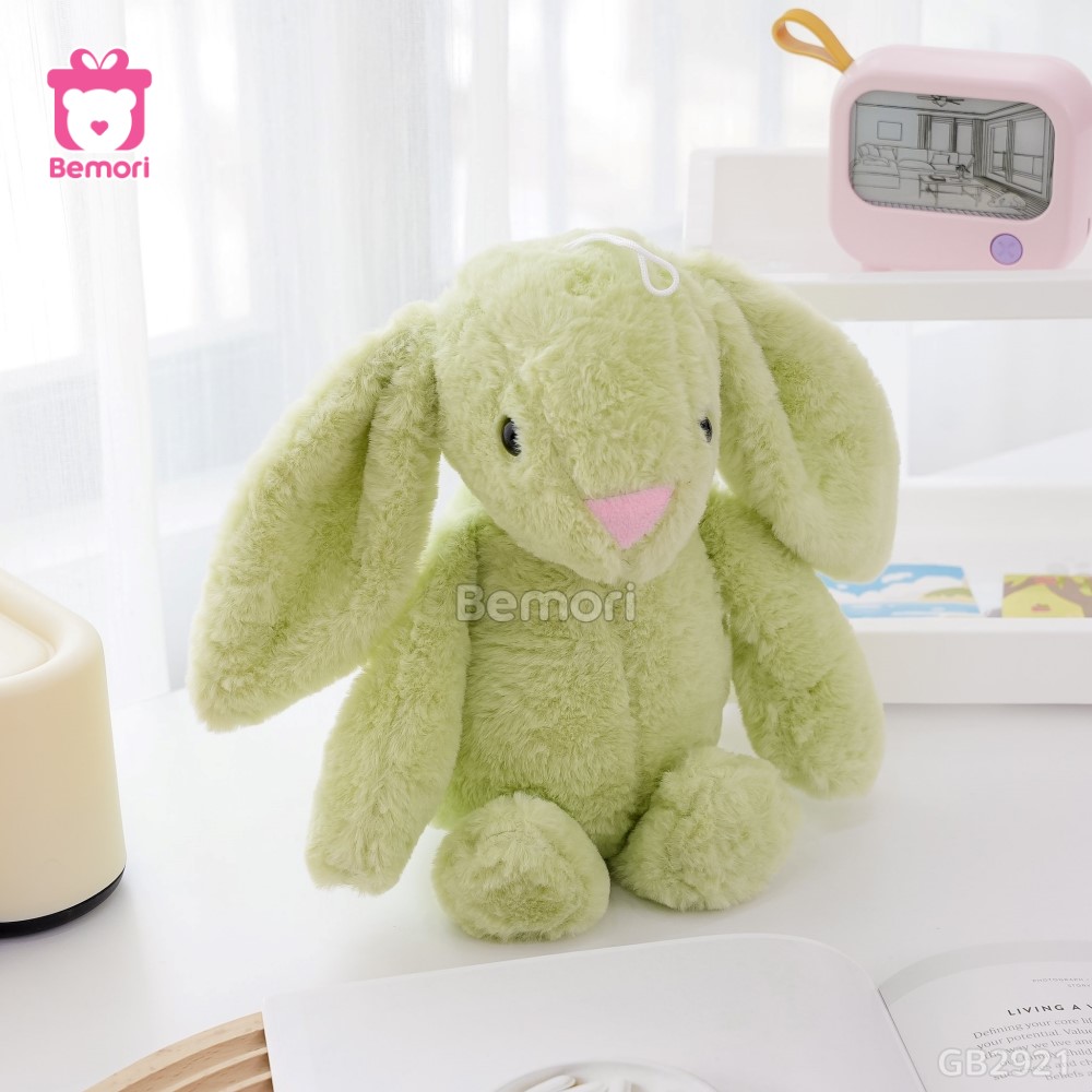 ĐG 30cm Thỏ Bunny Tai Dài – Xanh Lá