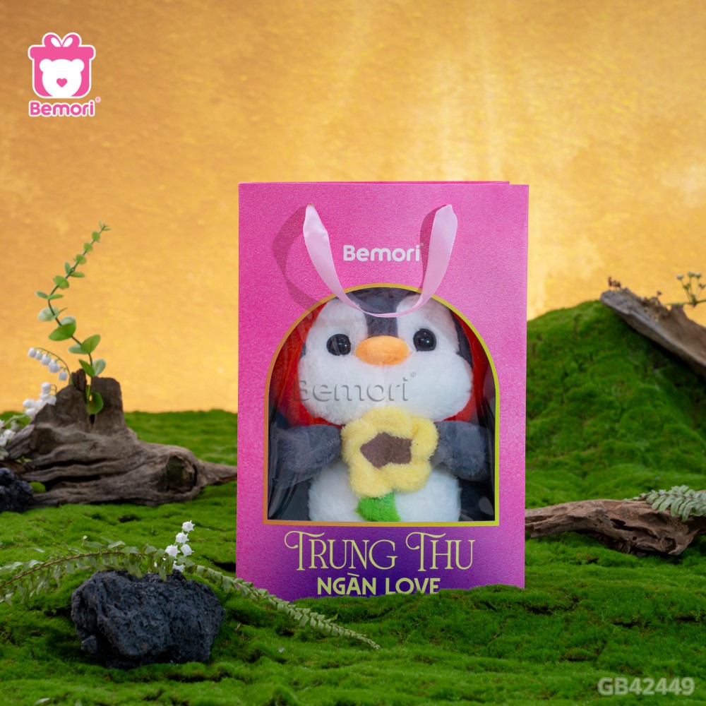 Set quà gấu bông Trung thu cho gia đình
