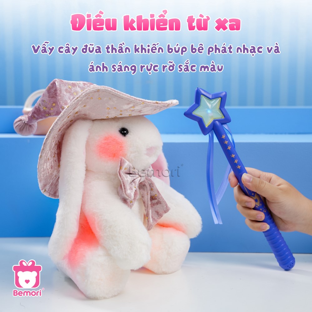 Búp Bê Phép Thuật Thỏ Thần Kỳ điều khiển từ xa bằng đũa thần