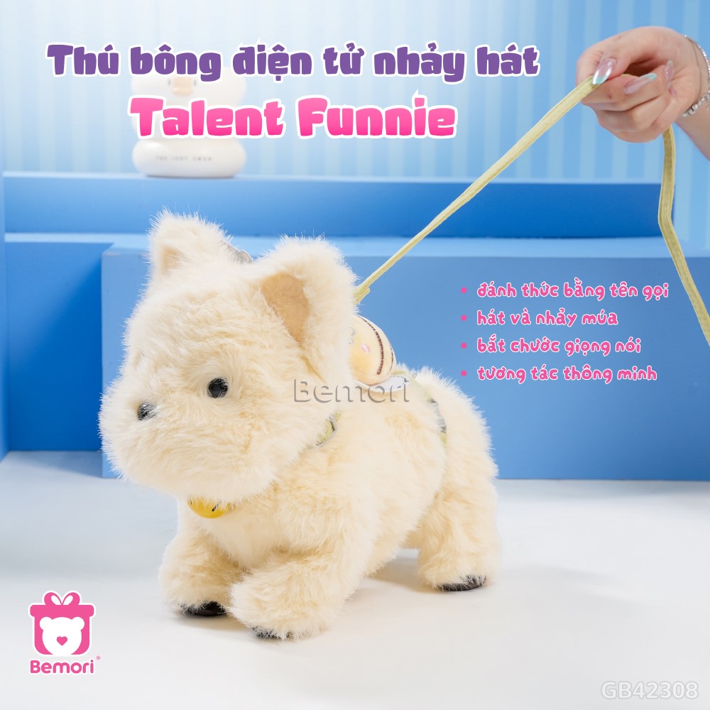Thú Bông Điện Tử Nhảy Hát Talent Funnie - Chó Yorkie đã được bán tại Bemori