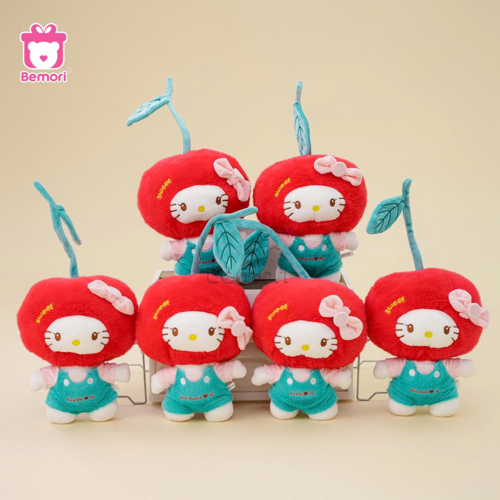 Gấu Bông Hello Kitty in tên