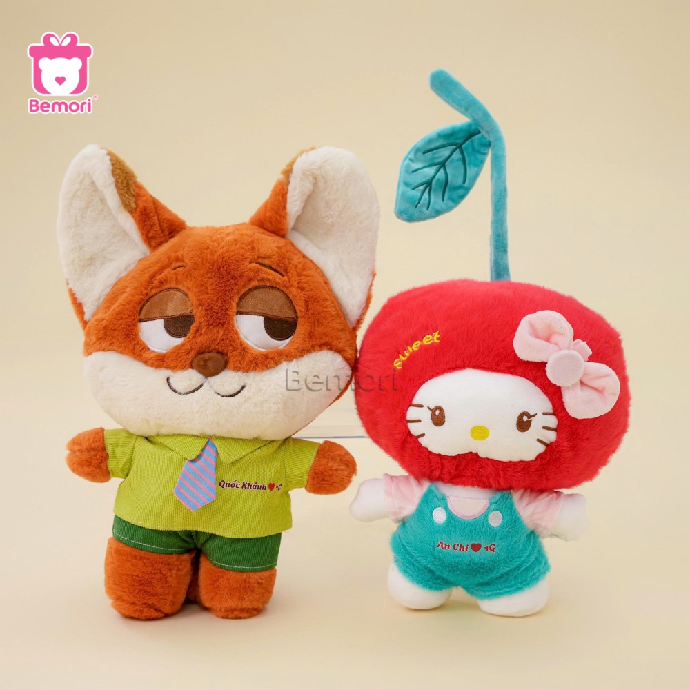 Gấu Bông Hello Kitty in tên