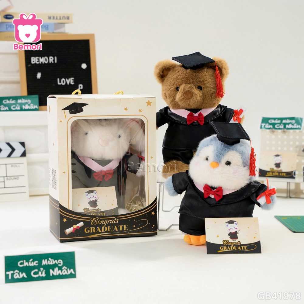 Gấu Bông Tốt Nghiệp Be Grad