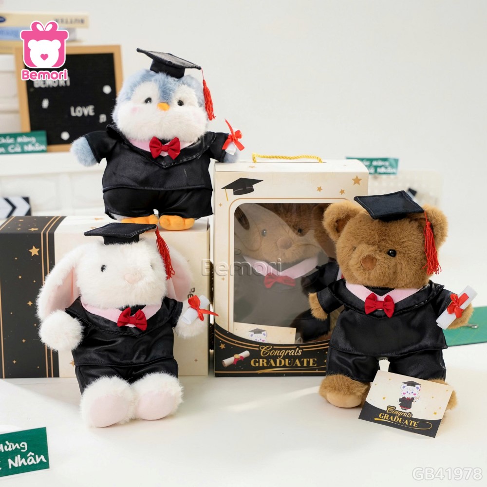 Gấu Bông Tốt Nghiệp Be Grad