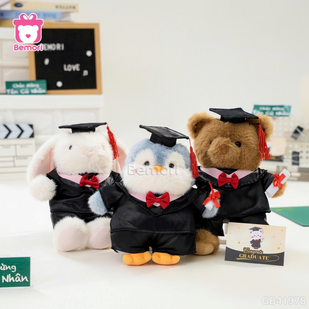 Gấu Bông Tốt Nghiệp Be Grad