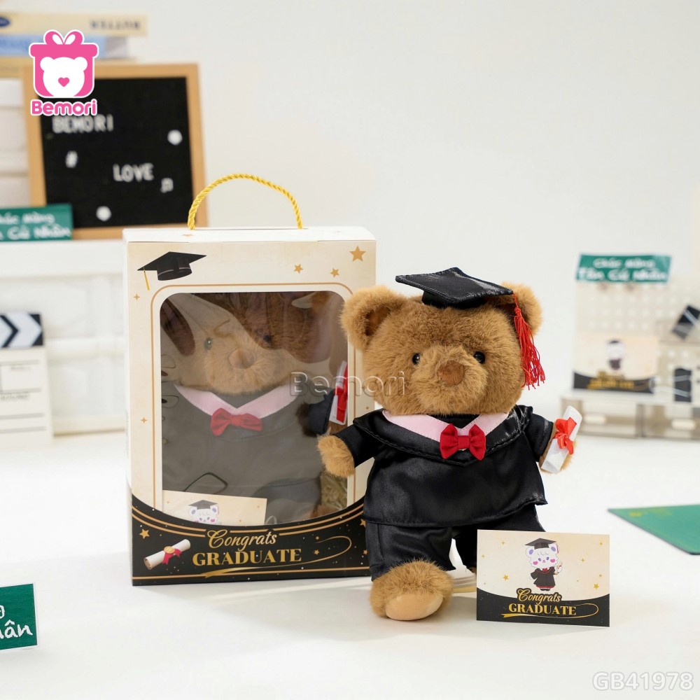 Gấu Bông Tốt Nghiệp Be Grad