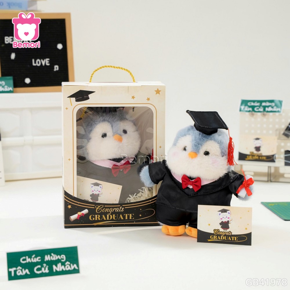 Gấu Bông Tốt Nghiệp Be Grad