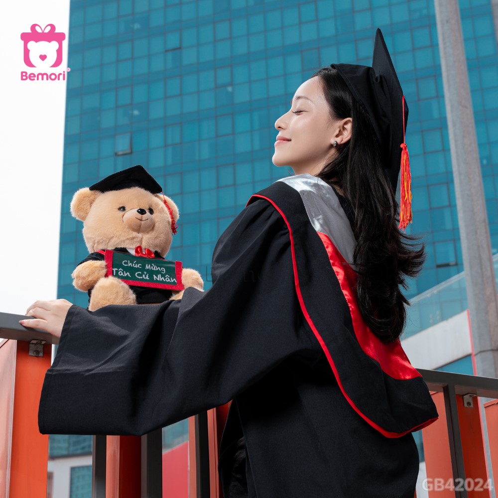 Gấu Bông Tốt Nghiệp Cầm Bảng