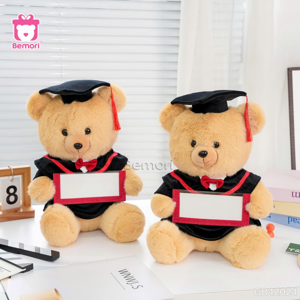 Gấu Bông Tốt Nghiệp Cầm Bảng
