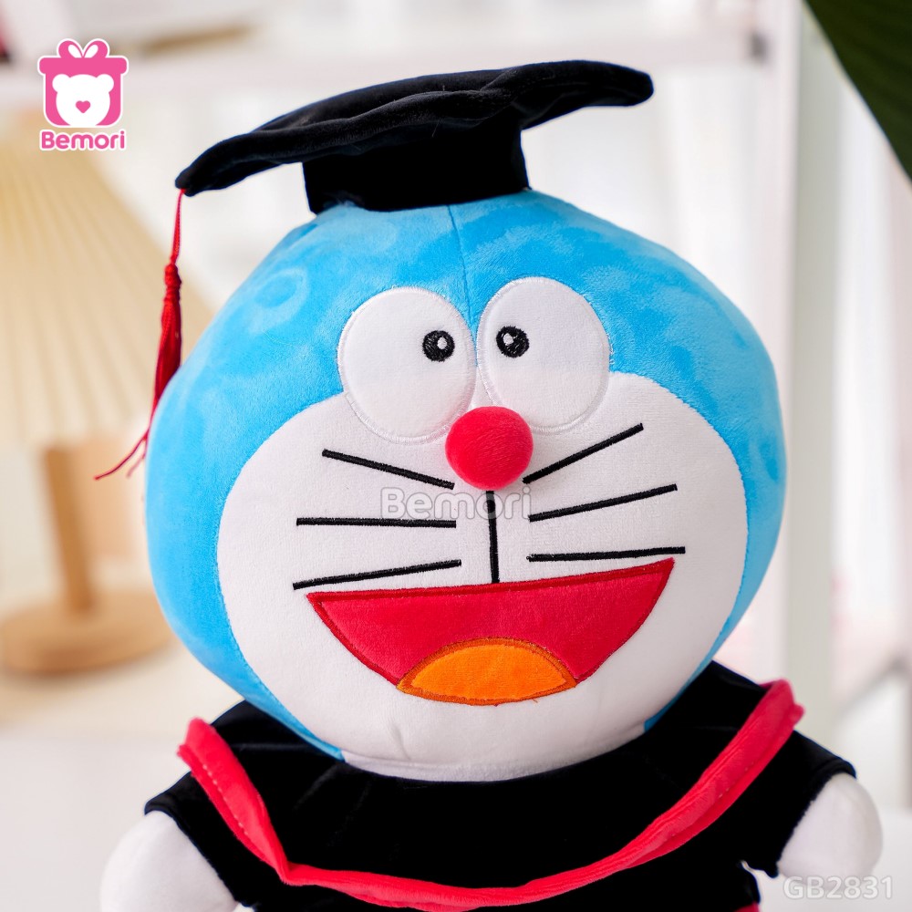 Gấu Bông Tốt Nghiệp Doraemon thiết kế tỉ mỉ, đẹp mắt