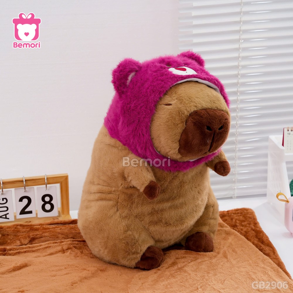 Gối Chăn Mền Capybara Cosplay Lotso