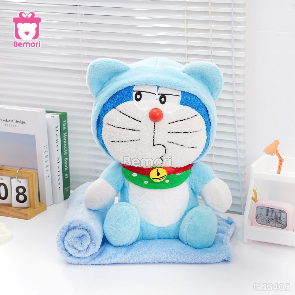 Gối Chăn Mền Doraemon