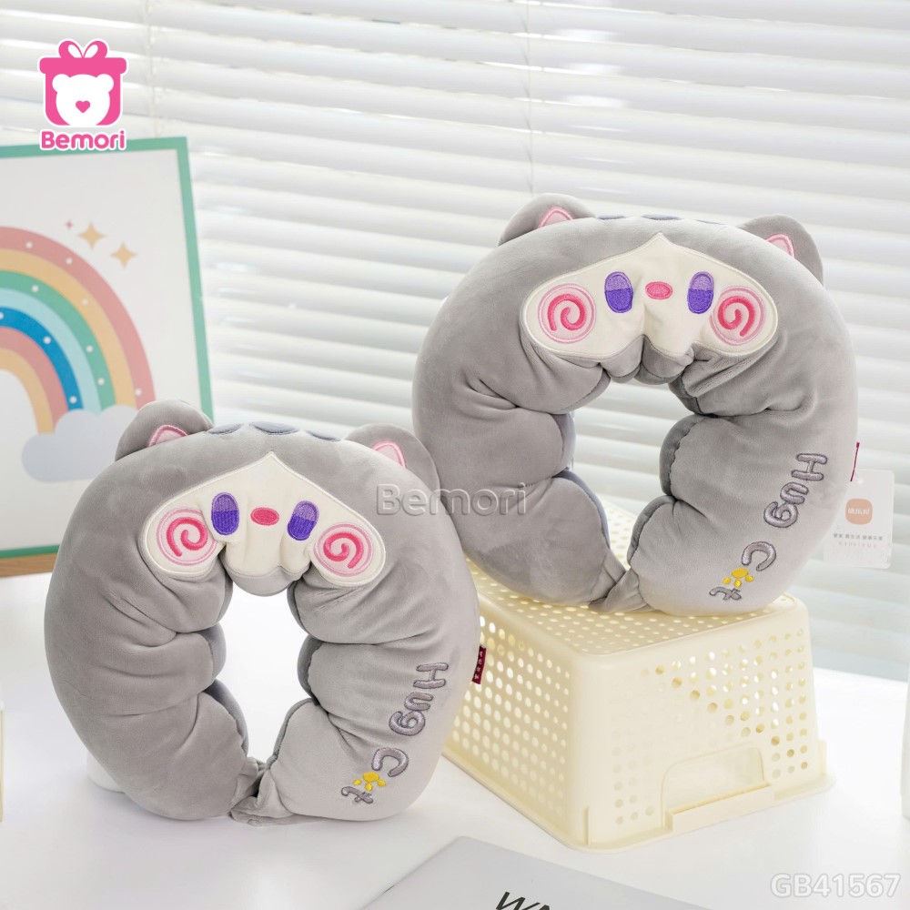 Gối Cổ Bông Dài Tai Thú