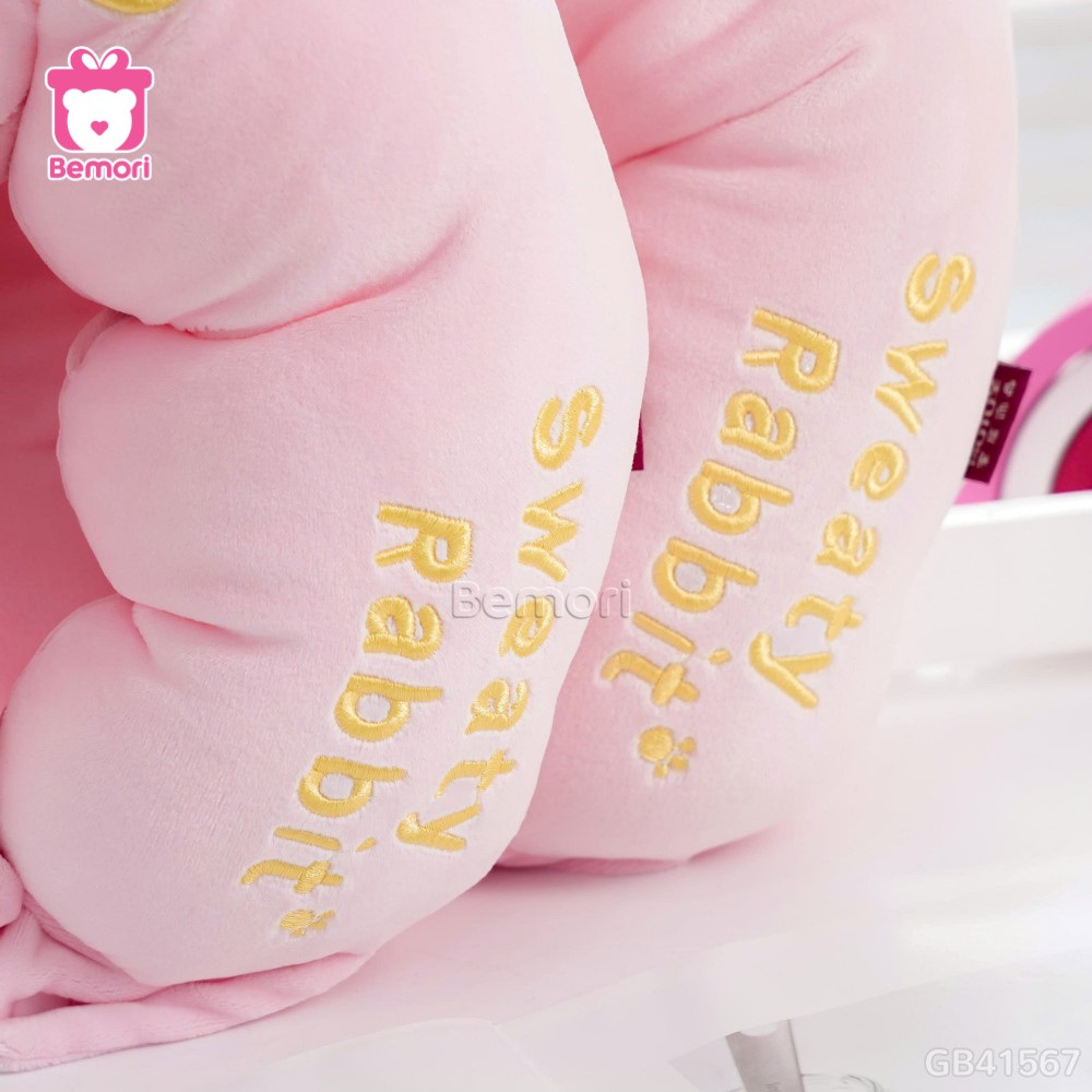 Gối Cổ Cao Su Dài Tai Thú