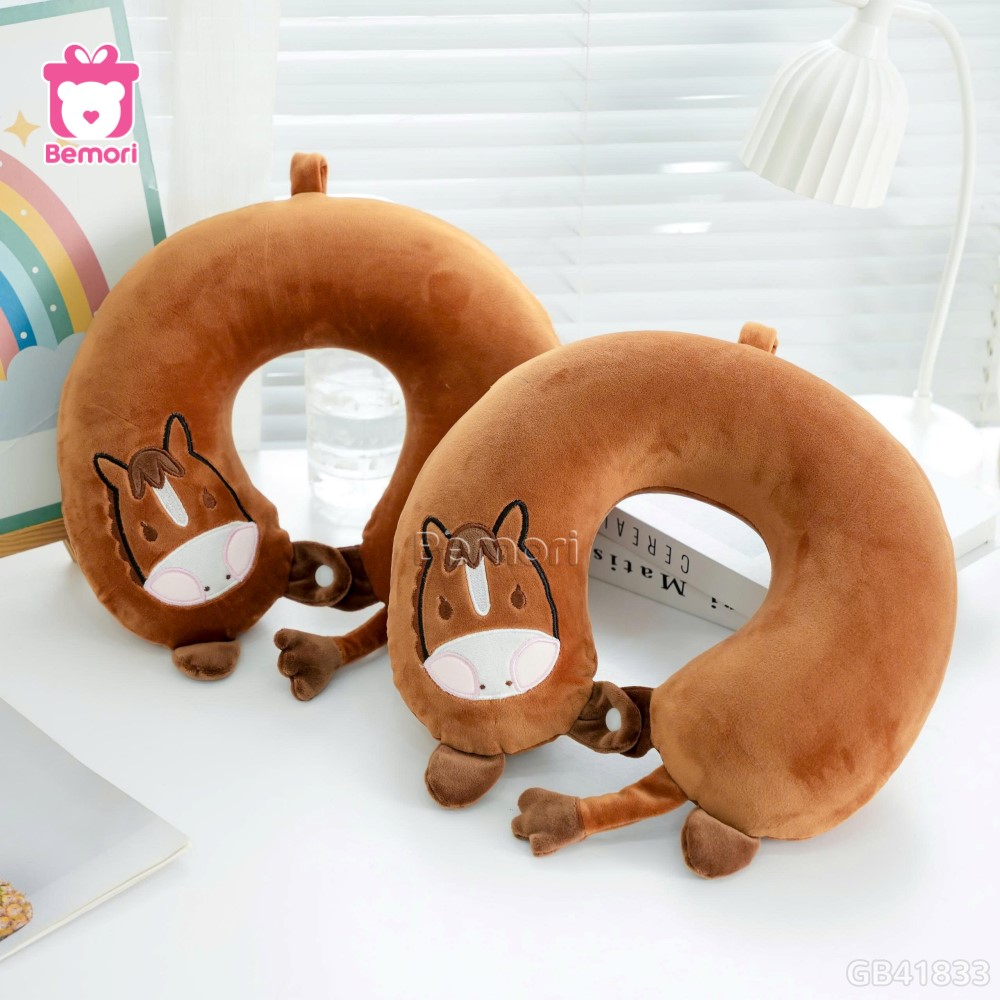 Gối Cổ Cao Su Đầu Ngựa