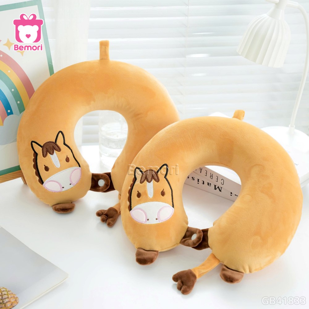 Gối Cổ Cao Su Đầu Ngựa