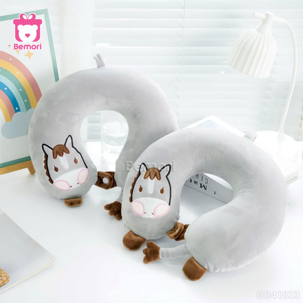 Gối Cổ Cao Su Đầu Ngựa