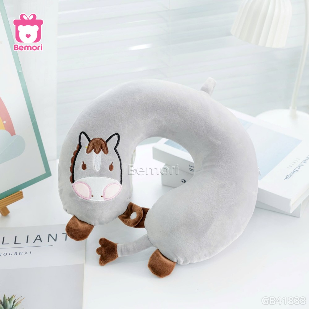 Gối Cổ Cao Su Đầu Ngựa