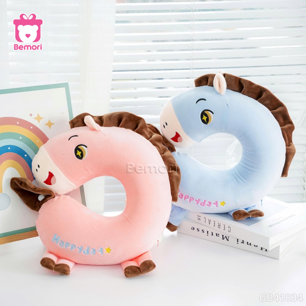 Gối Cổ Cao Su Ngựa Happyday
