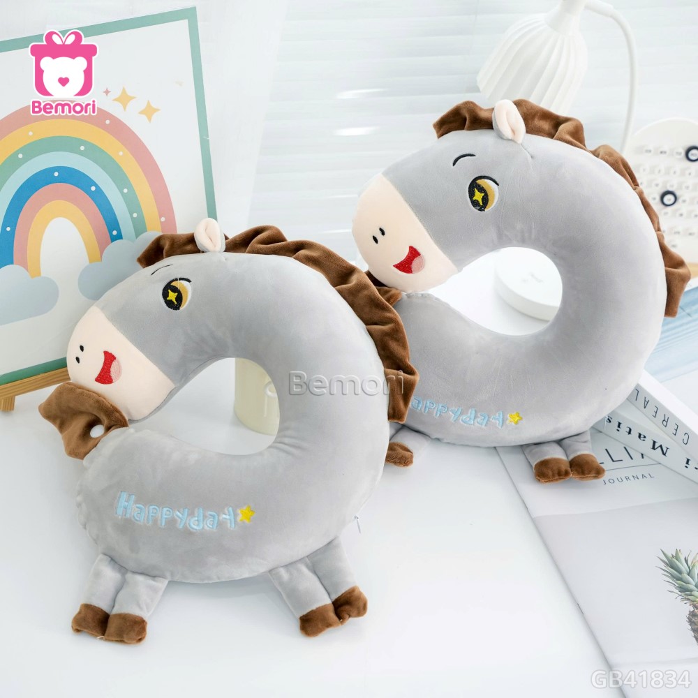 Gối Cổ Cao Su Ngựa Happyday