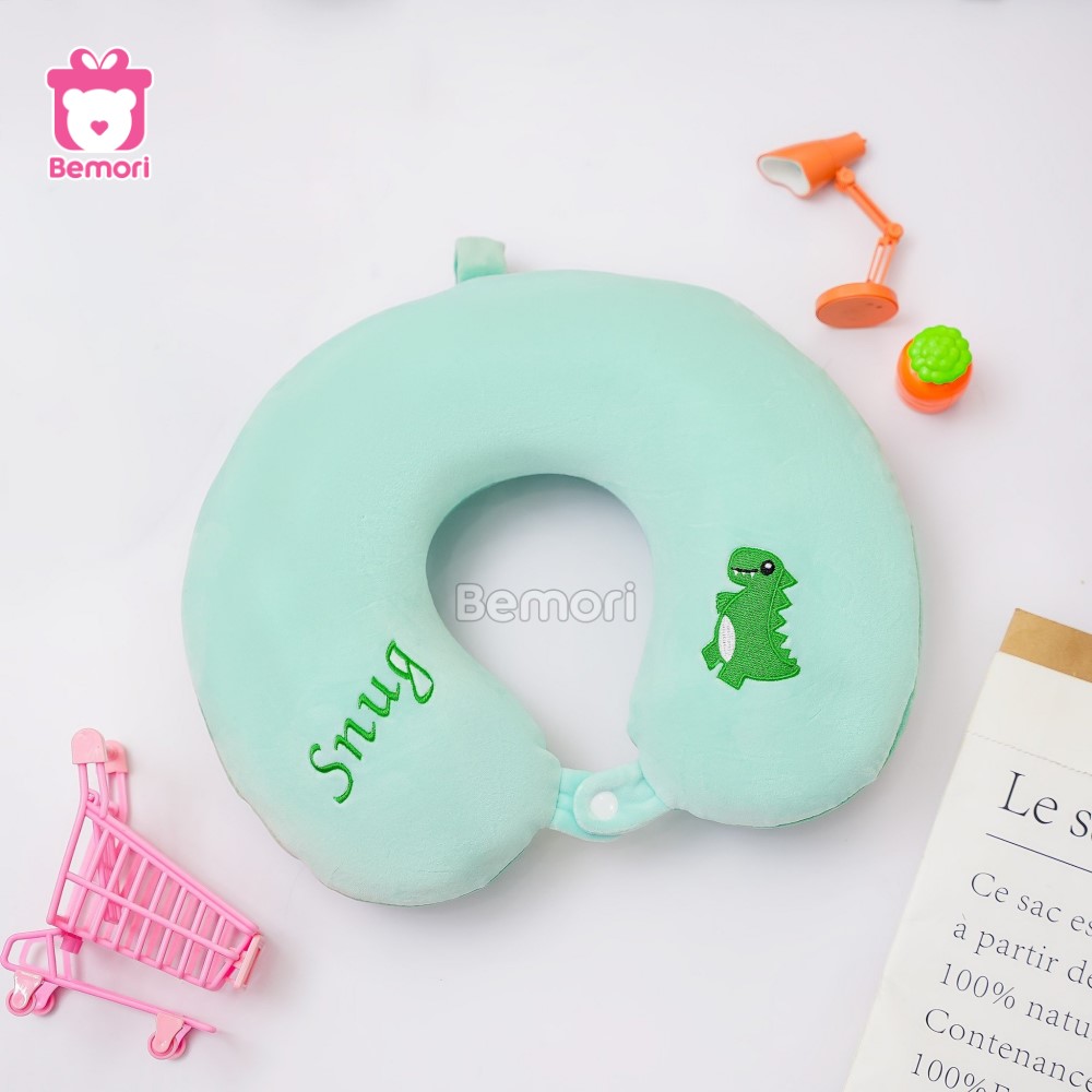 Gối Cổ Cao Su Snug – Khủng Long