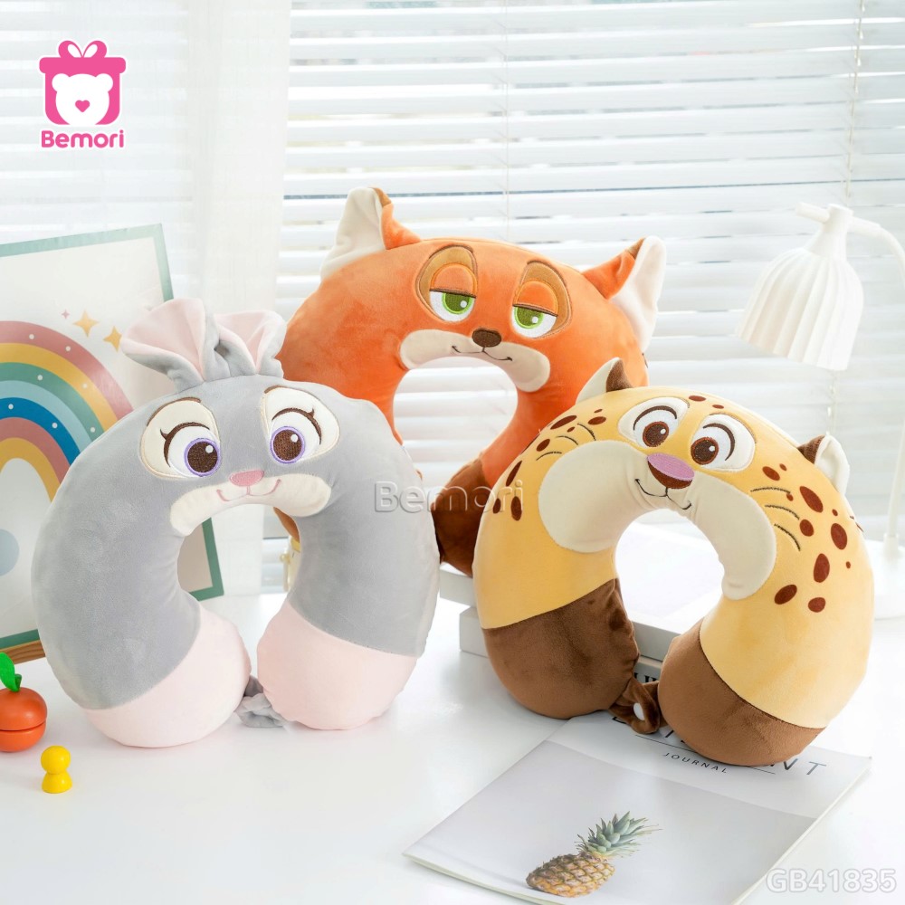 Gối Cổ Cao Su Zootopia