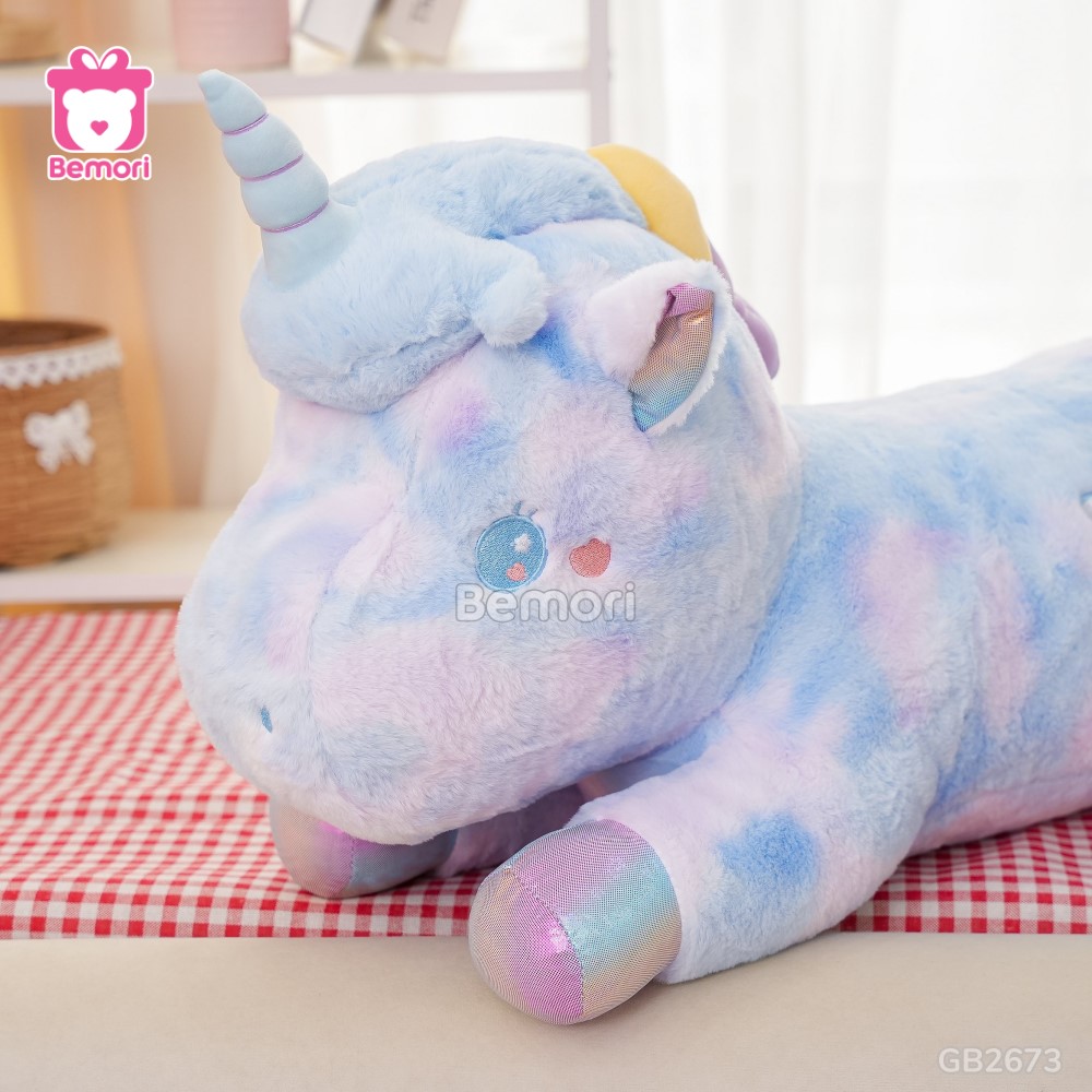 Gối Bông Unicorn Nằm Galaxy