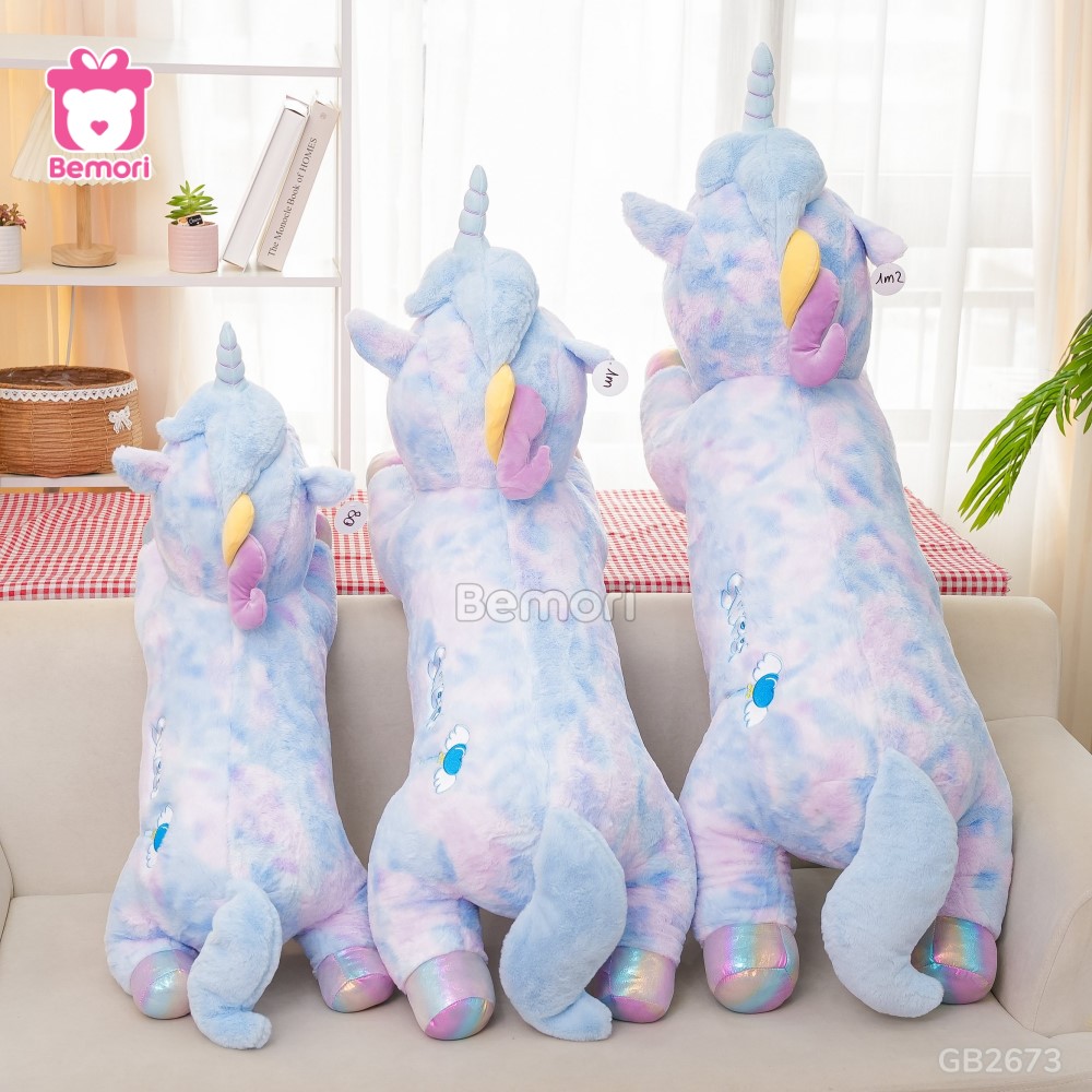 Gối Bông Unicorn Nằm Galaxy