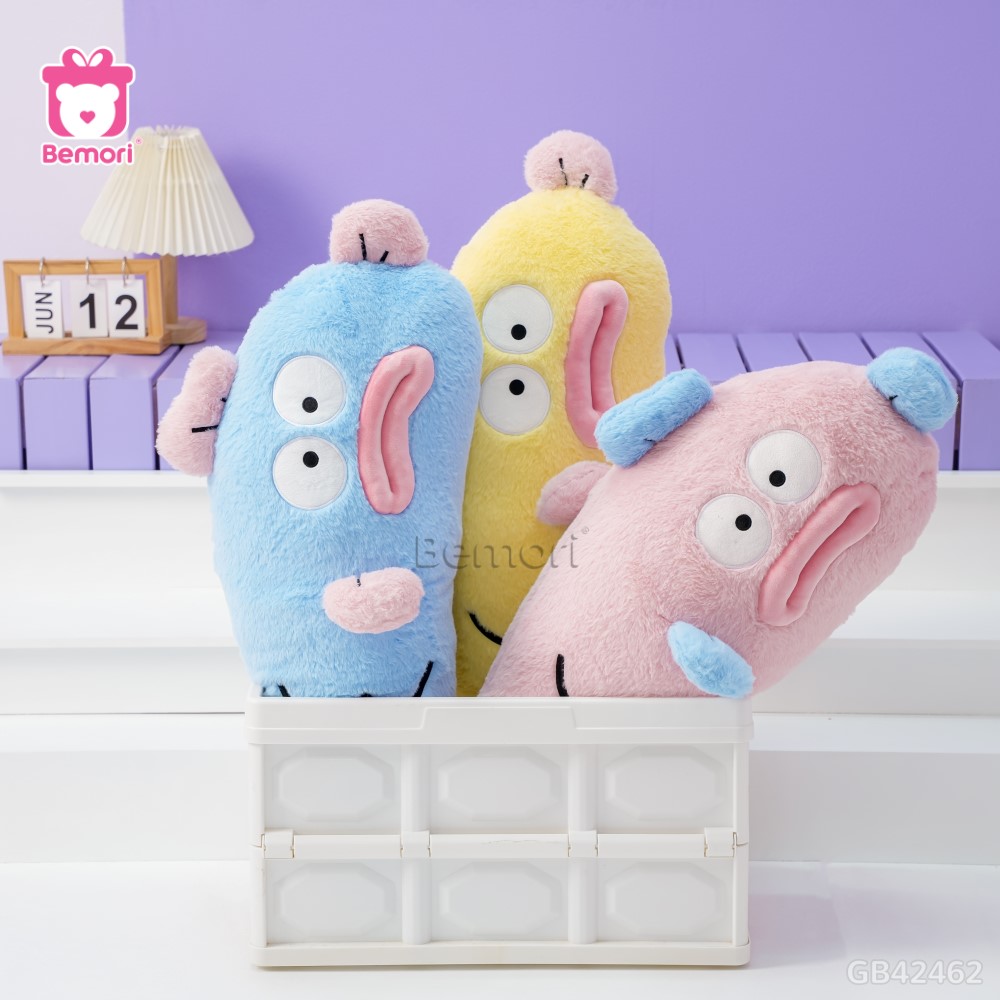 Gối Ôm Cá Môi Tều nhìn thôi cũng đủ bật cười