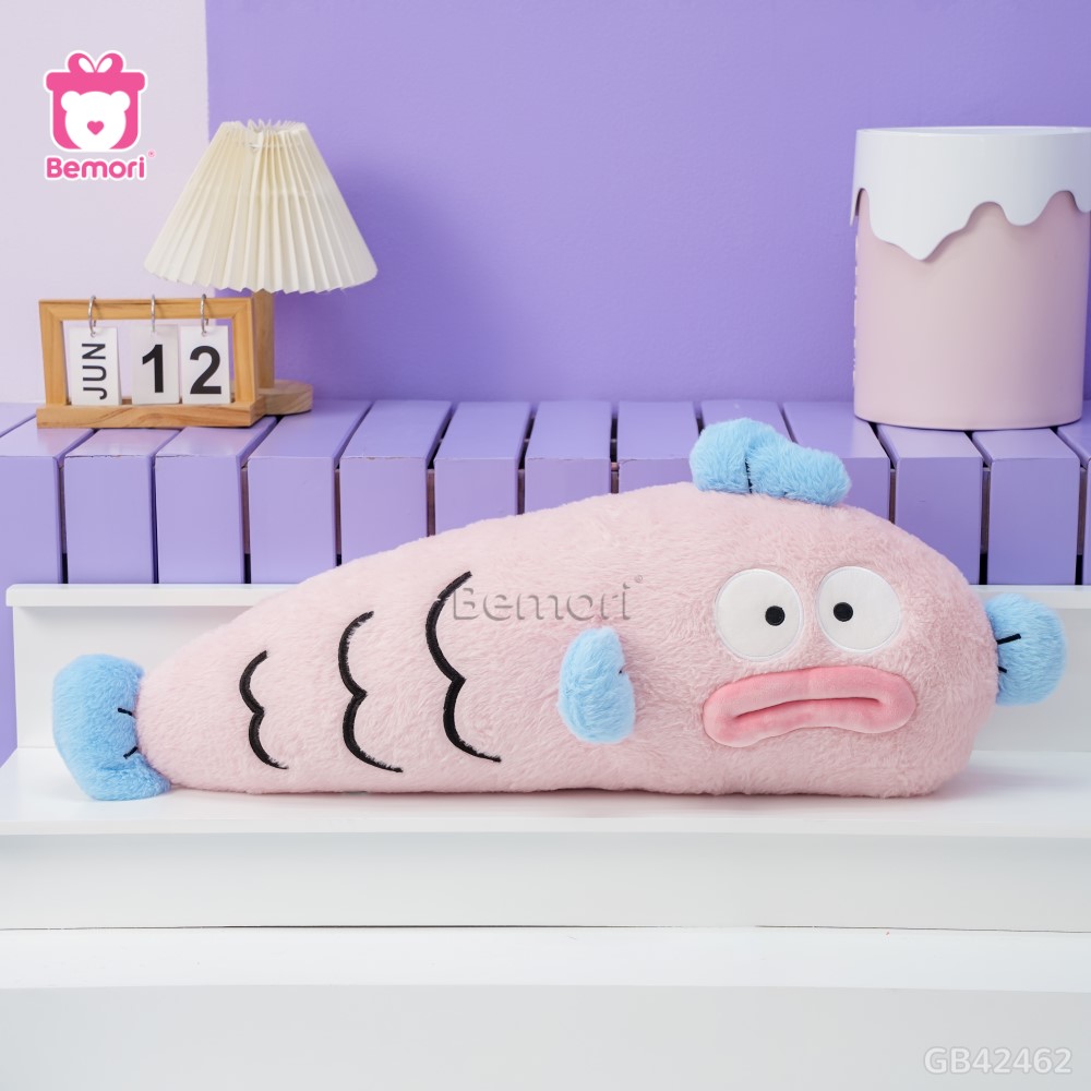 Gối Ôm Cá Môi Tều giúp góc phòng thêm sinh động