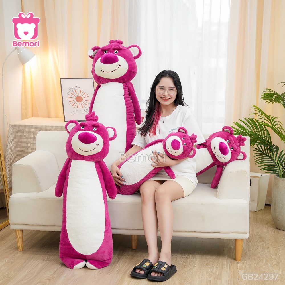 Mua Gối Ôm Gấu Lotso Dâu tại Bemori