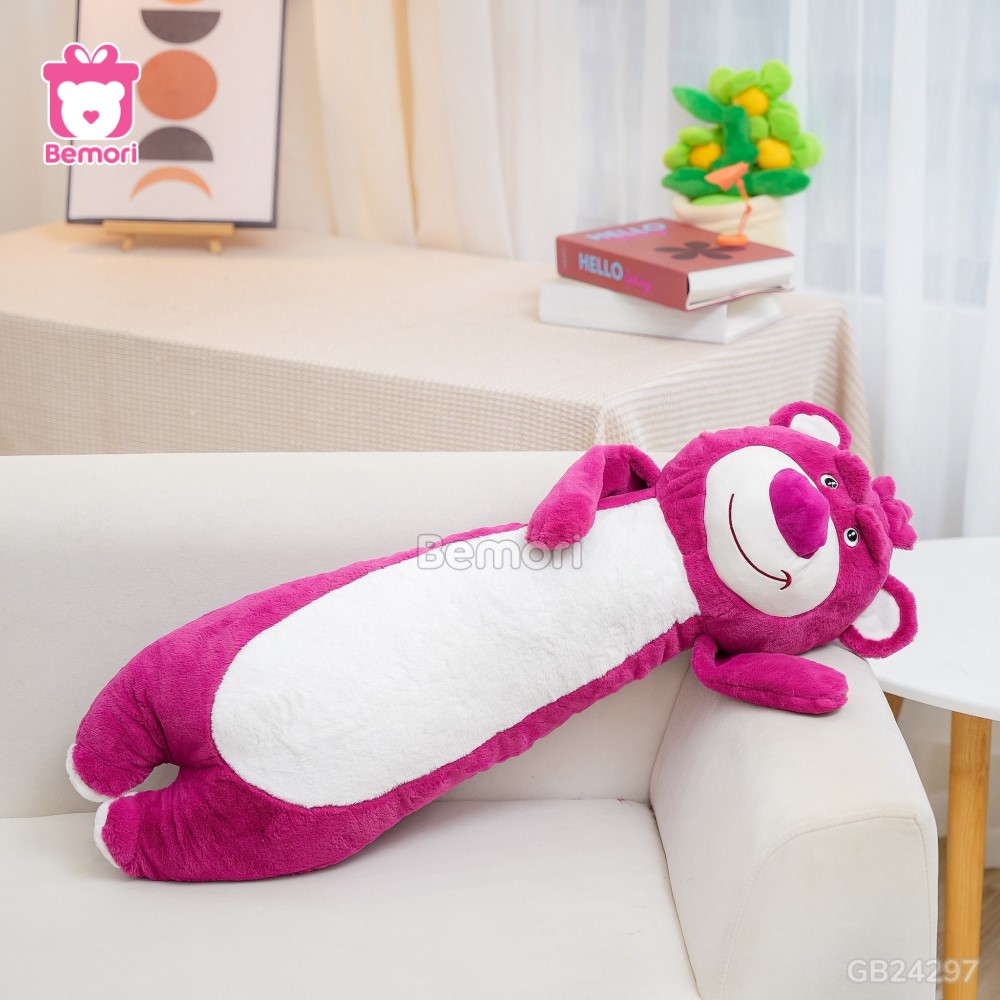 Gối Ôm Gấu Lotso Dâu