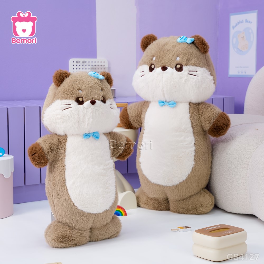 Gối Ôm Hải Cẩu Đội Cá