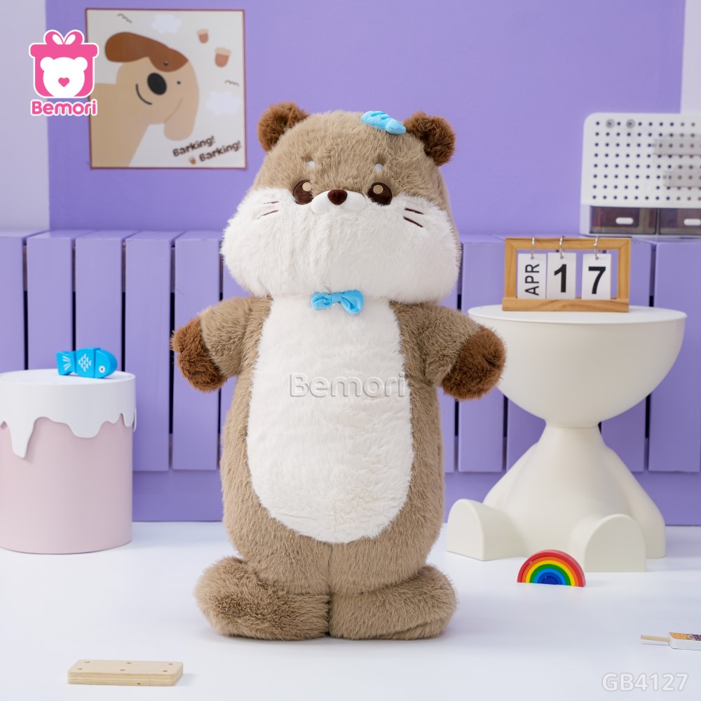 Gối Ôm Hải Cẩu Đội Cá