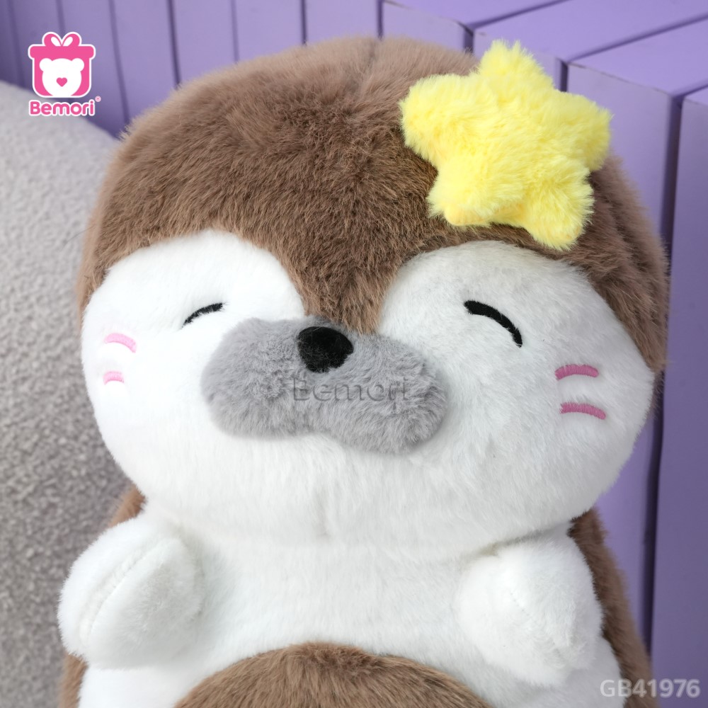 Gối Ôm Hải Cẩu Đầu Sao Mori Ow dễ thương