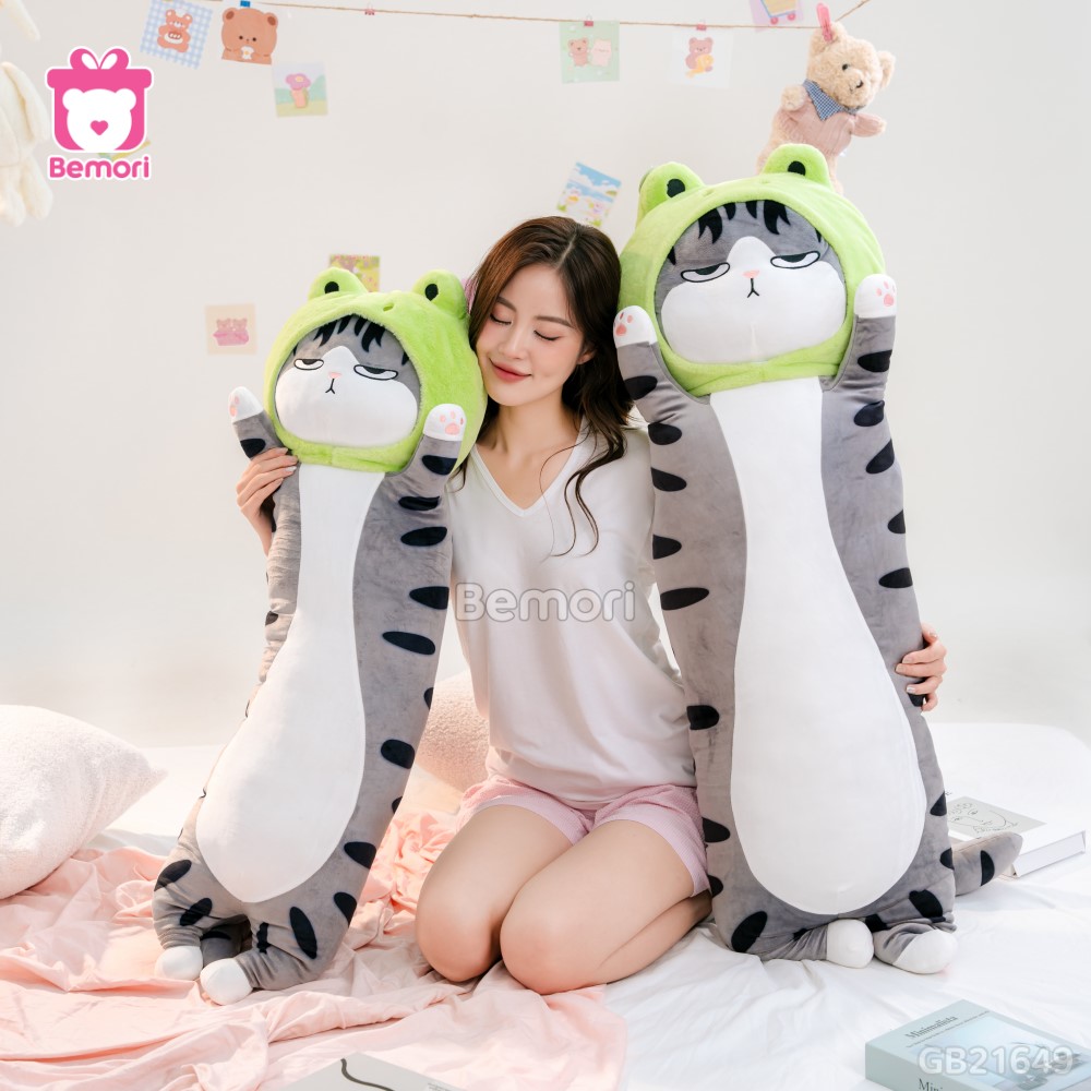 Gối Ôm Mèo Hoàng Thượng Cosplay Thú Bigsize