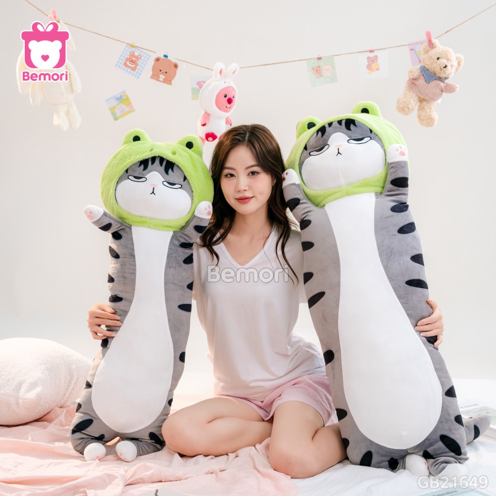 Gối Ôm Mèo Hoàng Thượng Cosplay Thú Bigsize