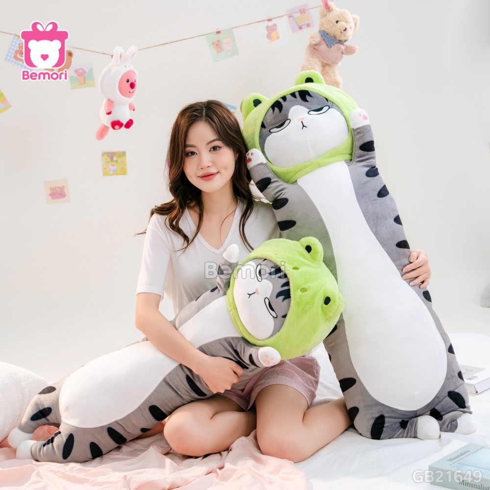 Gối Ôm Mèo Hoàng Thượng Cosplay Thú Bigsize